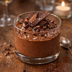 Mousse au chocolat noir grand cru